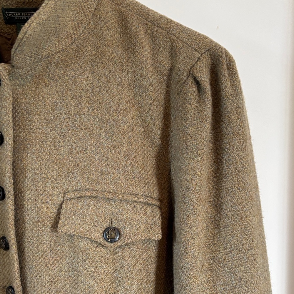 Ralph Lauren Olive Wool Jacket - Picture 4 of 10